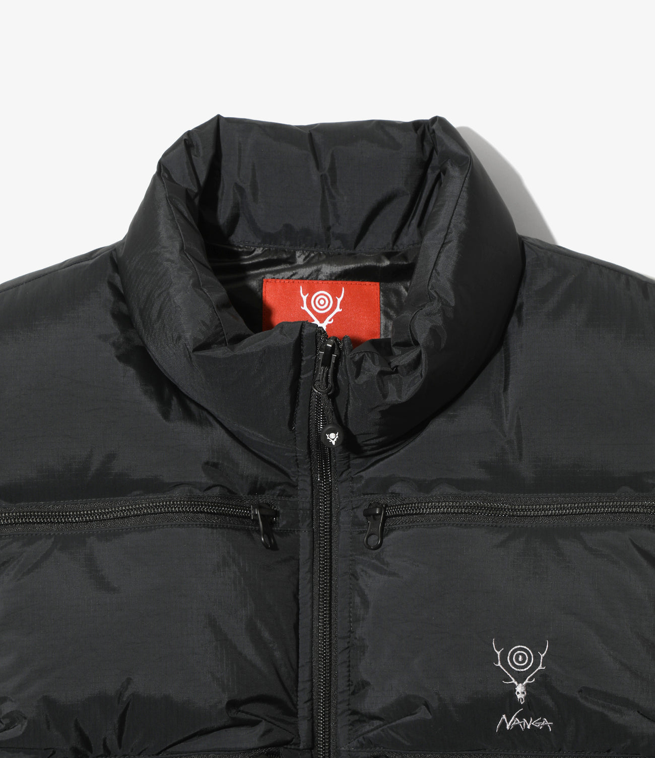 〈SOUTH2 WEST8〉x 〈NANGA〉Fishing Down Vest