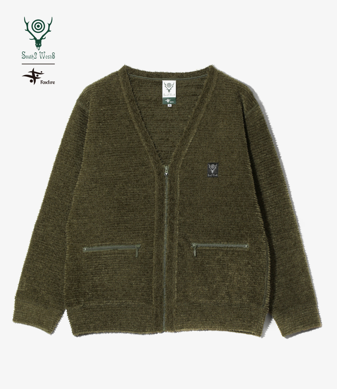 〈SOUTH2 WEST8〉x〈FOXFIRE〉V-Neck Cardigan