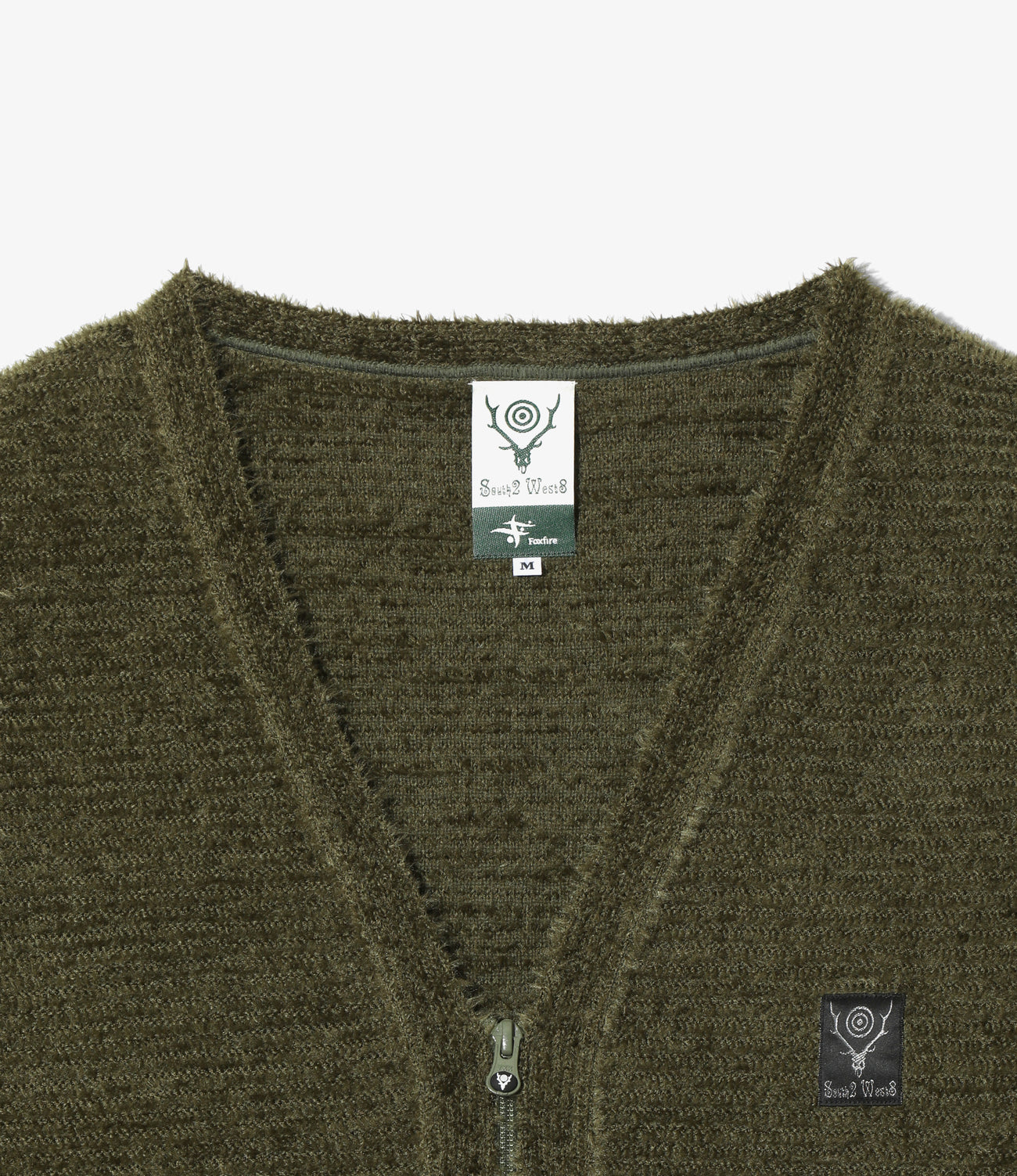 〈SOUTH2 WEST8〉x〈FOXFIRE〉V-Neck Cardigan