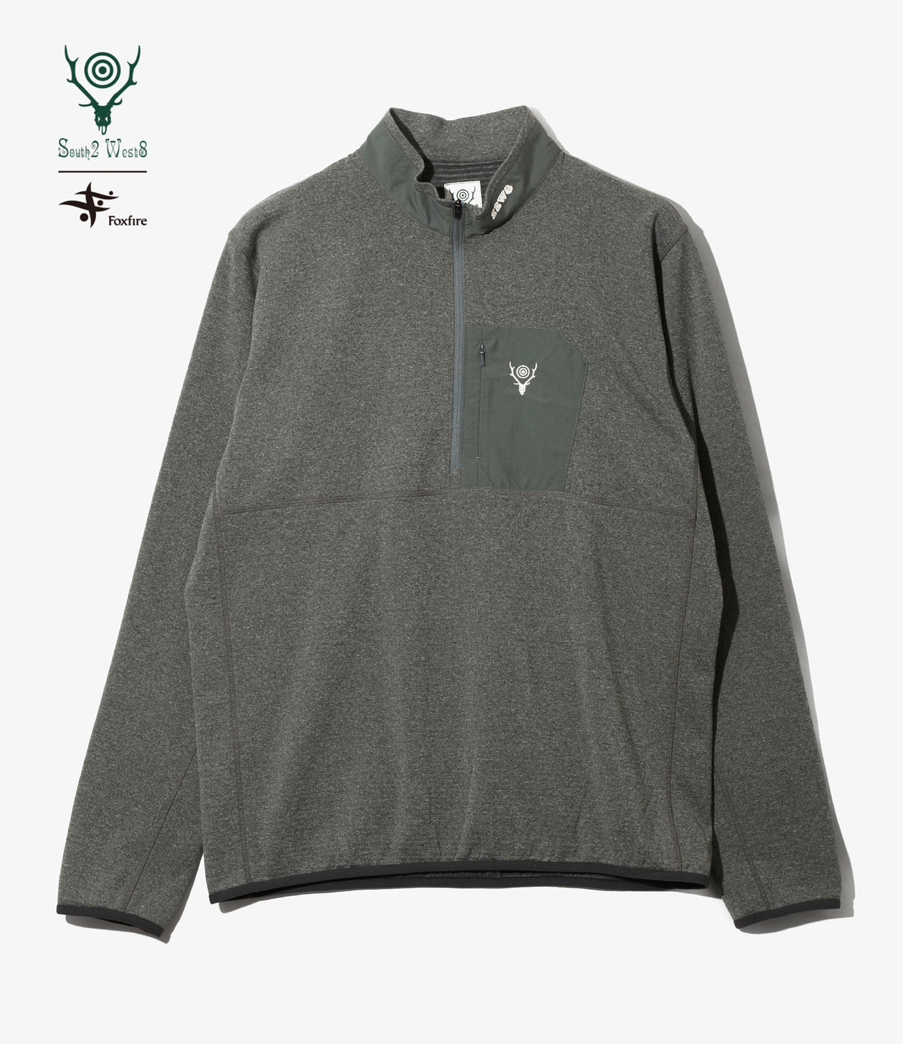 〈SOUTH2 WEST8〉x〈FOXFIRE〉Base Layer Half-zip Shirt