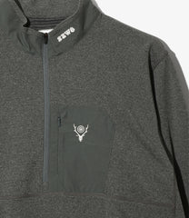〈SOUTH2 WEST8〉x〈FOXFIRE〉Base Layer Half-zip Shirt