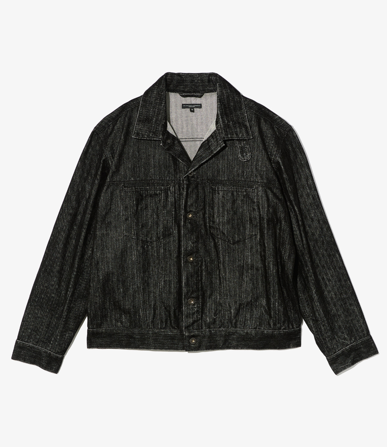 Type 5 Jean Jacket - Cotton Flocking Herringbone