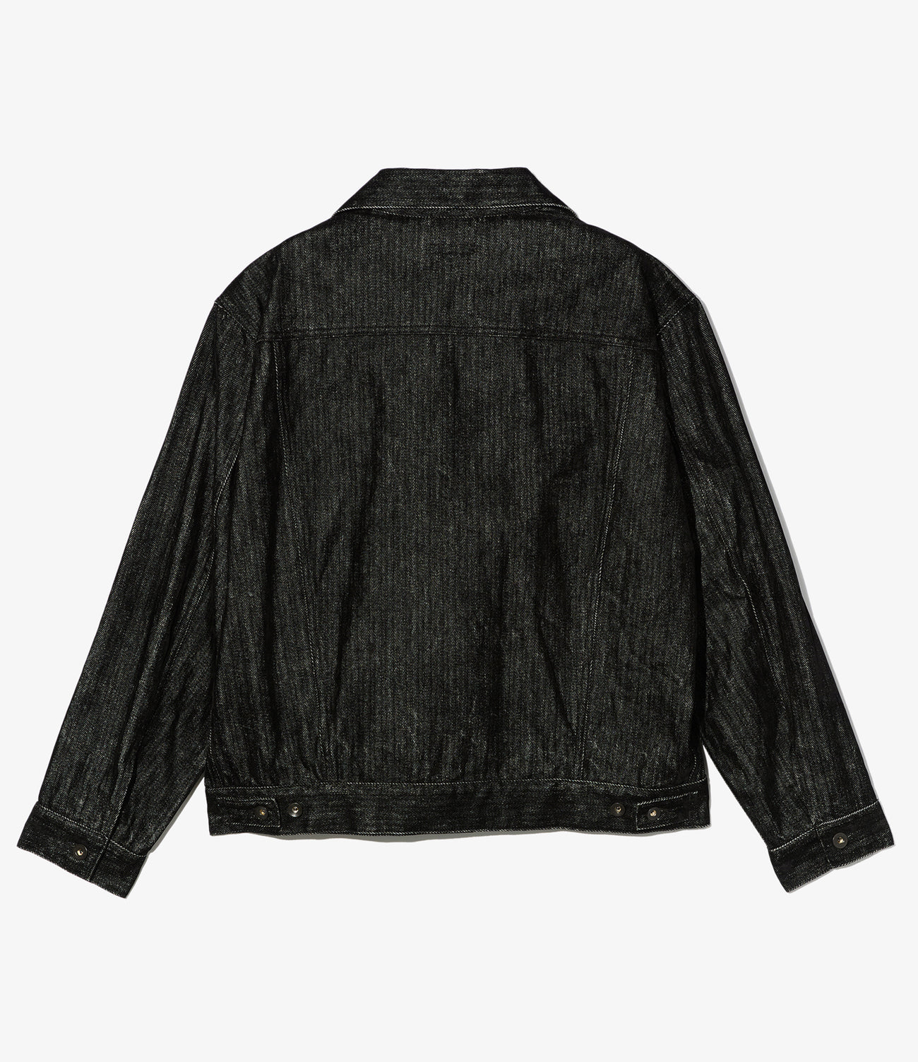 Type 5 Jean Jacket - Cotton Flocking Herringbone