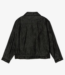 Type 5 Jean Jacket - Cotton Flocking Herringbone