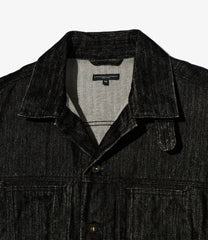 Type 5 Jean Jacket - Cotton Flocking Herringbone