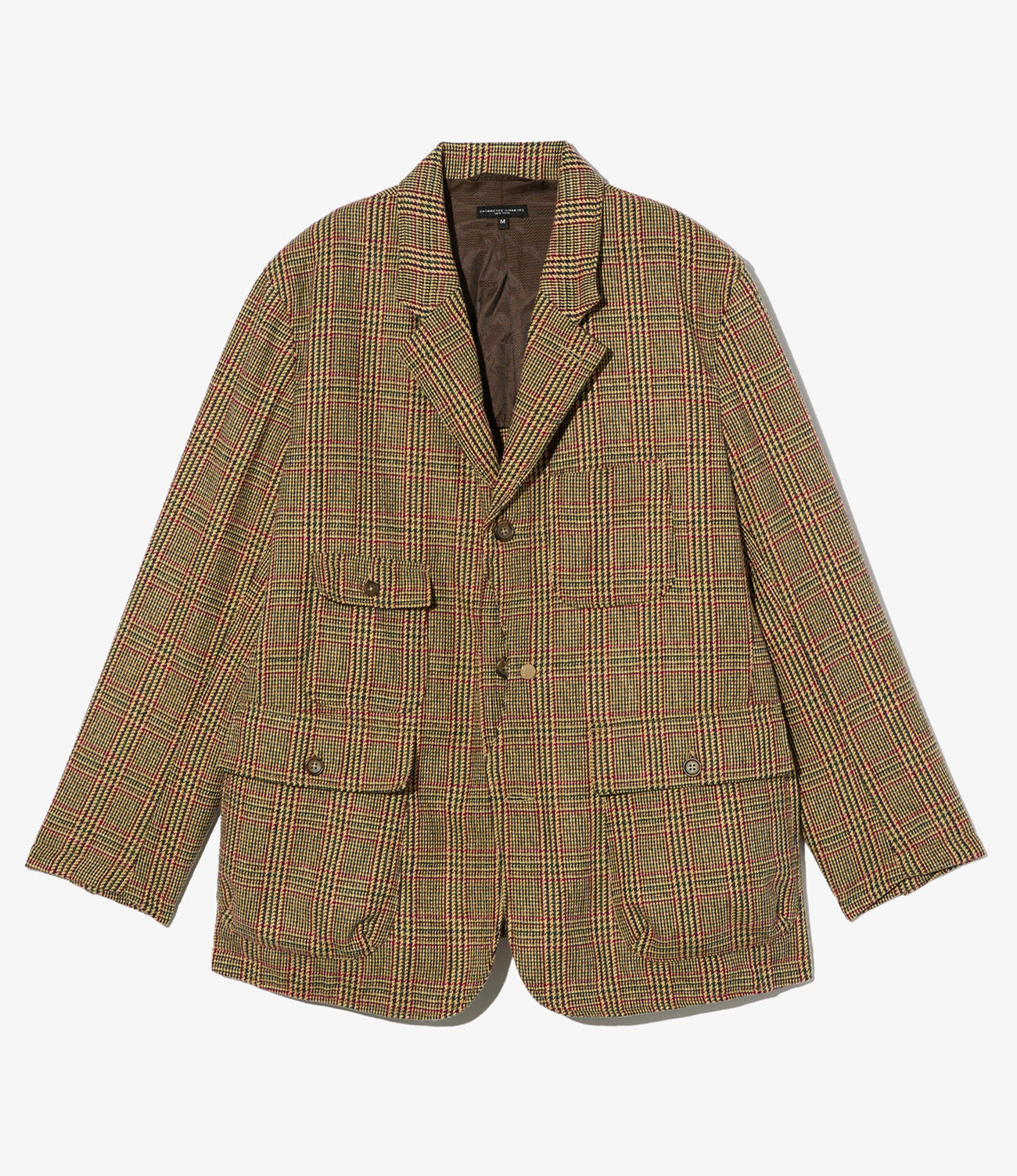 Upland Jacket - Wool Poly Glen Plaid