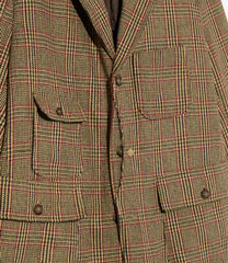 Upland Jacket - Wool Poly Glen Plaid