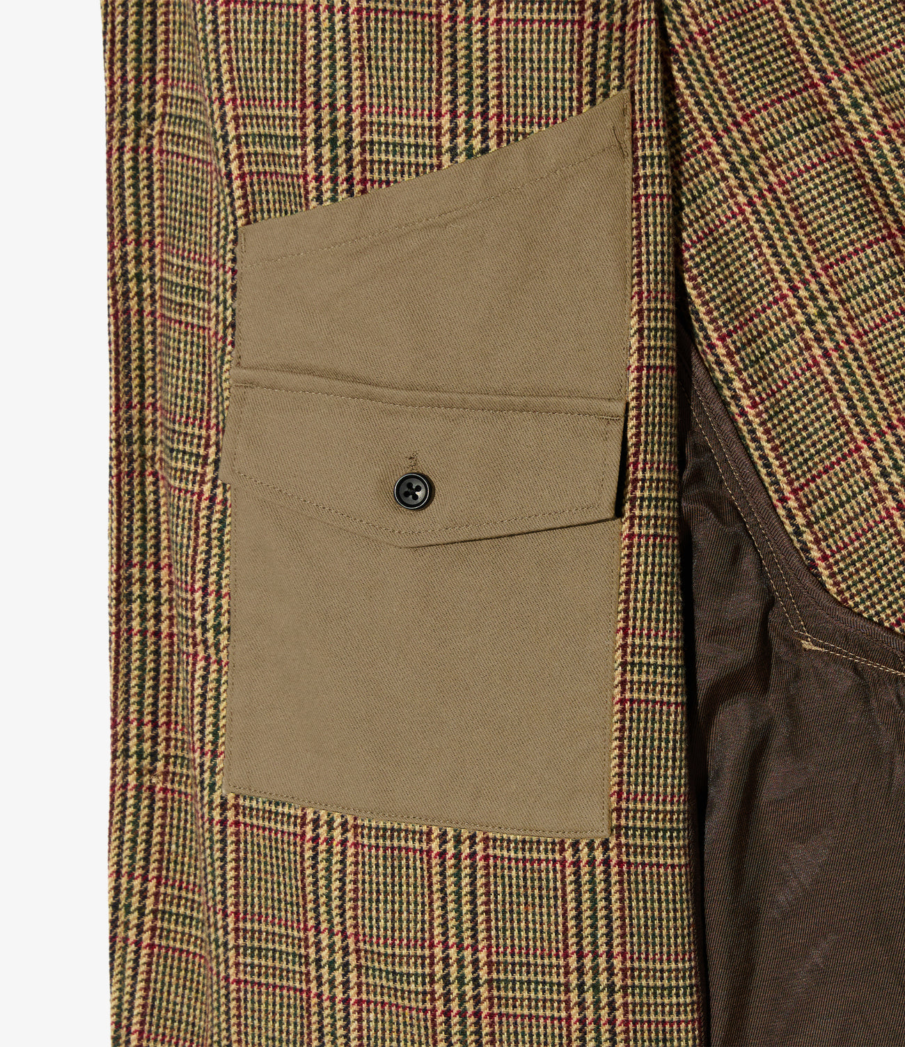 Upland Jacket - Wool Poly Glen Plaid