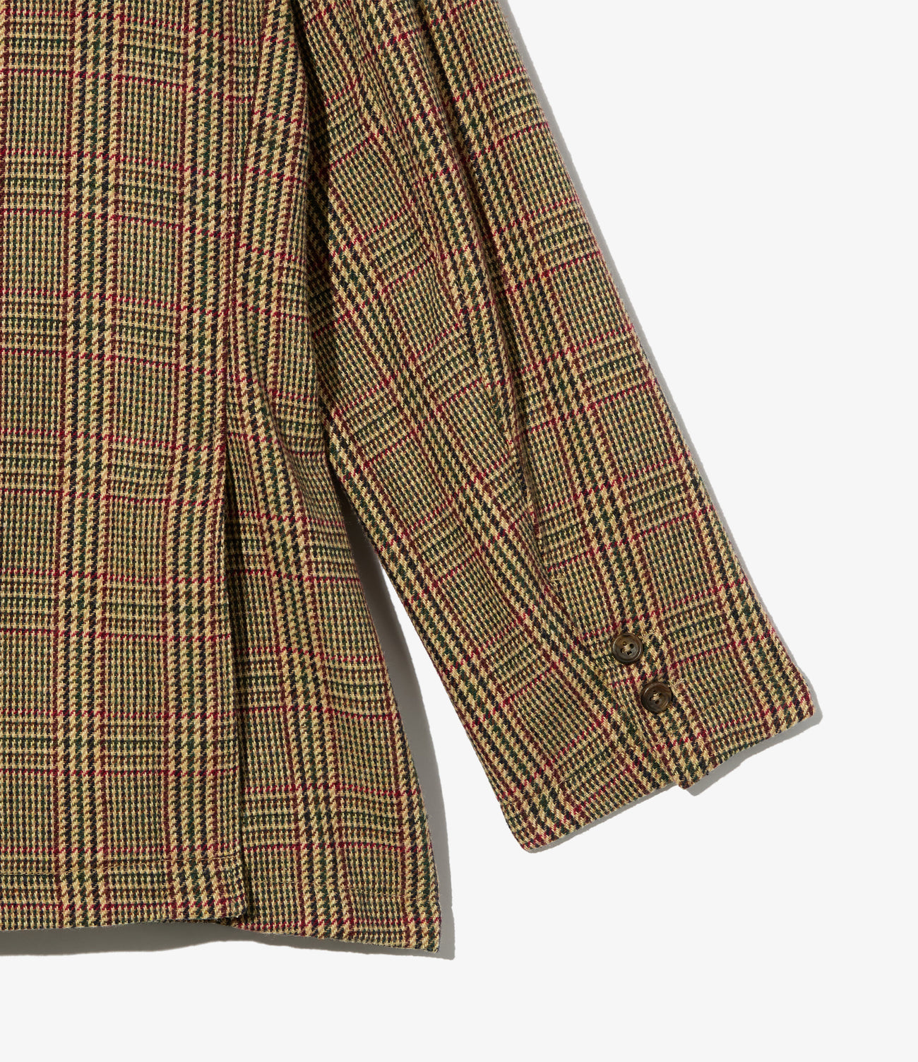 Upland Jacket - Wool Poly Glen Plaid
