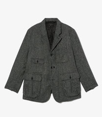 Upland Jacket - Poly Wool Herringbone