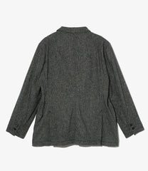 Upland Jacket - Poly Wool Herringbone