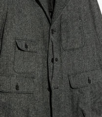 Upland Jacket - Poly Wool Herringbone
