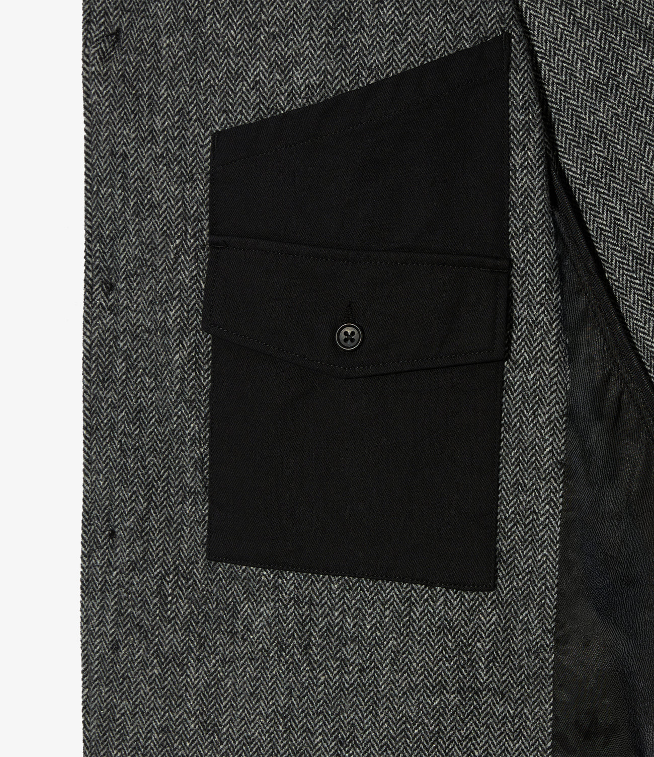 Upland Jacket - Poly Wool Herringbone