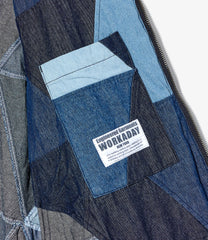 USNA Jacket - Triangle Patchwork