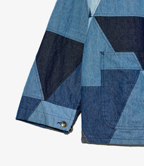 Utility Jacket - Triangle Patchwork