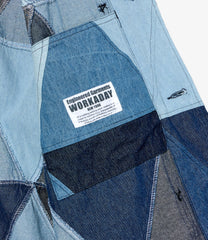 Utility Jacket - Triangle Patchwork