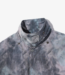 Wind Breaker - Polyester Smoke Print