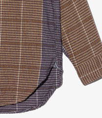 Work Shirt - Cotton Color Block Check