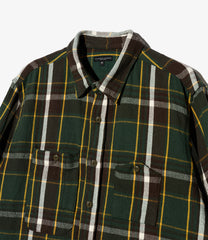 Work Shirt - Cotton Heavy Twill Plaid