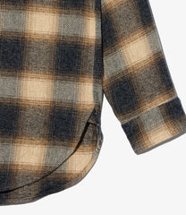 Work Shirt - Cotton Heavy Shadow Plaid Flannel