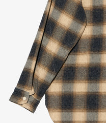 Work Shirt - Cotton Heavy Shadow Plaid Flannel