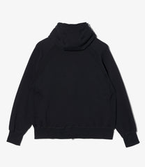 Zip Up Hoodie - 12oz Cotton Fleece