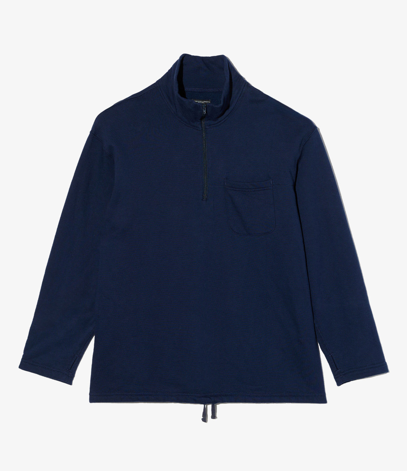 Zip Mock Neck - 12oz Cotton Fleece