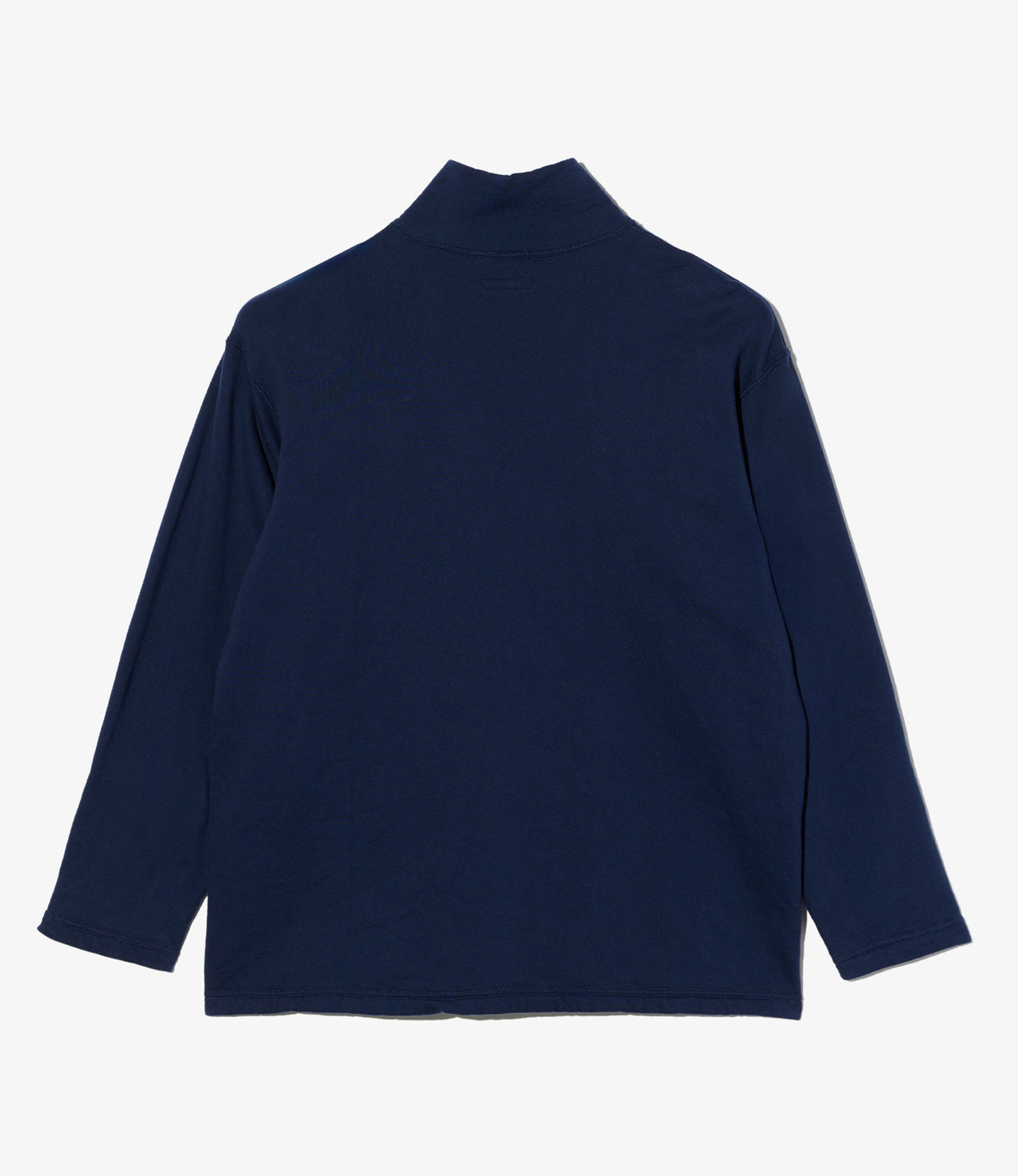 Zip Mock Neck - 12oz Cotton Fleece