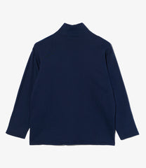 Zip Mock Neck - 12oz Cotton Fleece