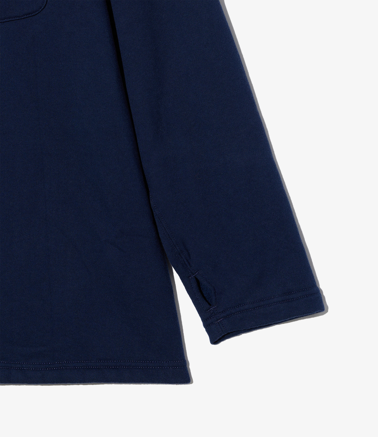 Zip Mock Neck - 12oz Cotton Fleece