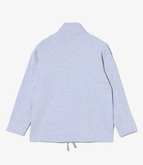 Zip Mock Neck - 12oz Cotton Poly Fleece
