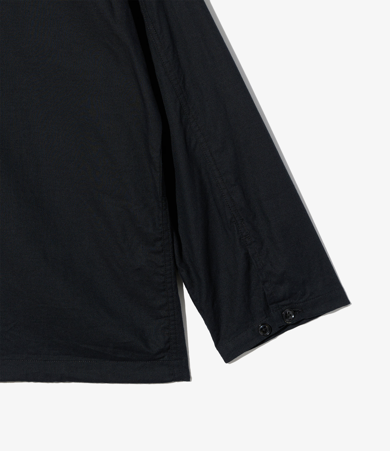 Zip Hooded Shirt - Cotton Brushed Twill