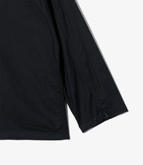 Zip Hooded Shirt - Cotton Brushed Twill