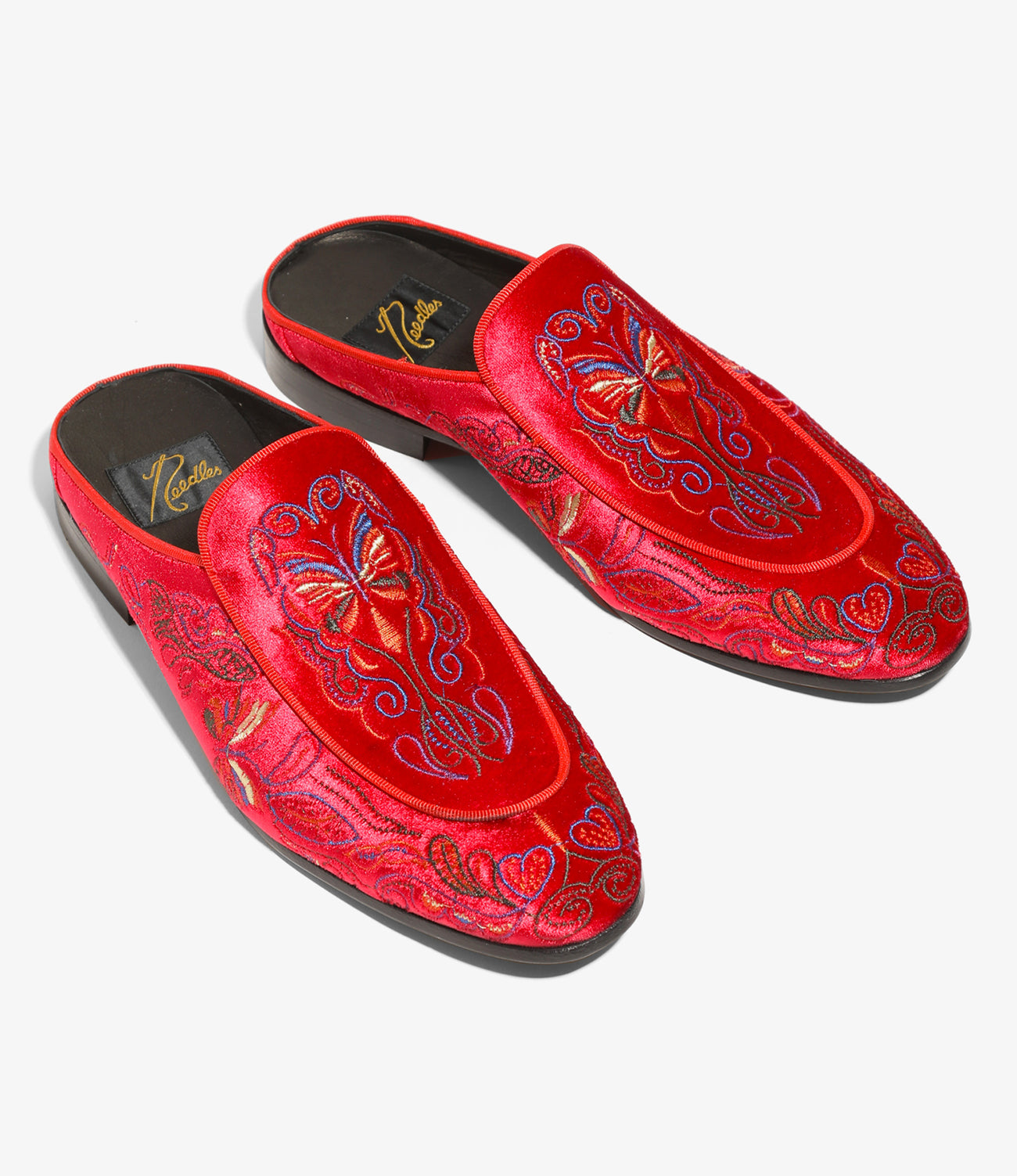 Velvet Mule - Papillon Embroidery – NEPENTHES ONLINE STORE