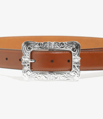 Papillon Square Buckle Belt - Steer