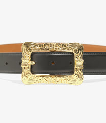 Papillon Square Buckle Belt - Steer