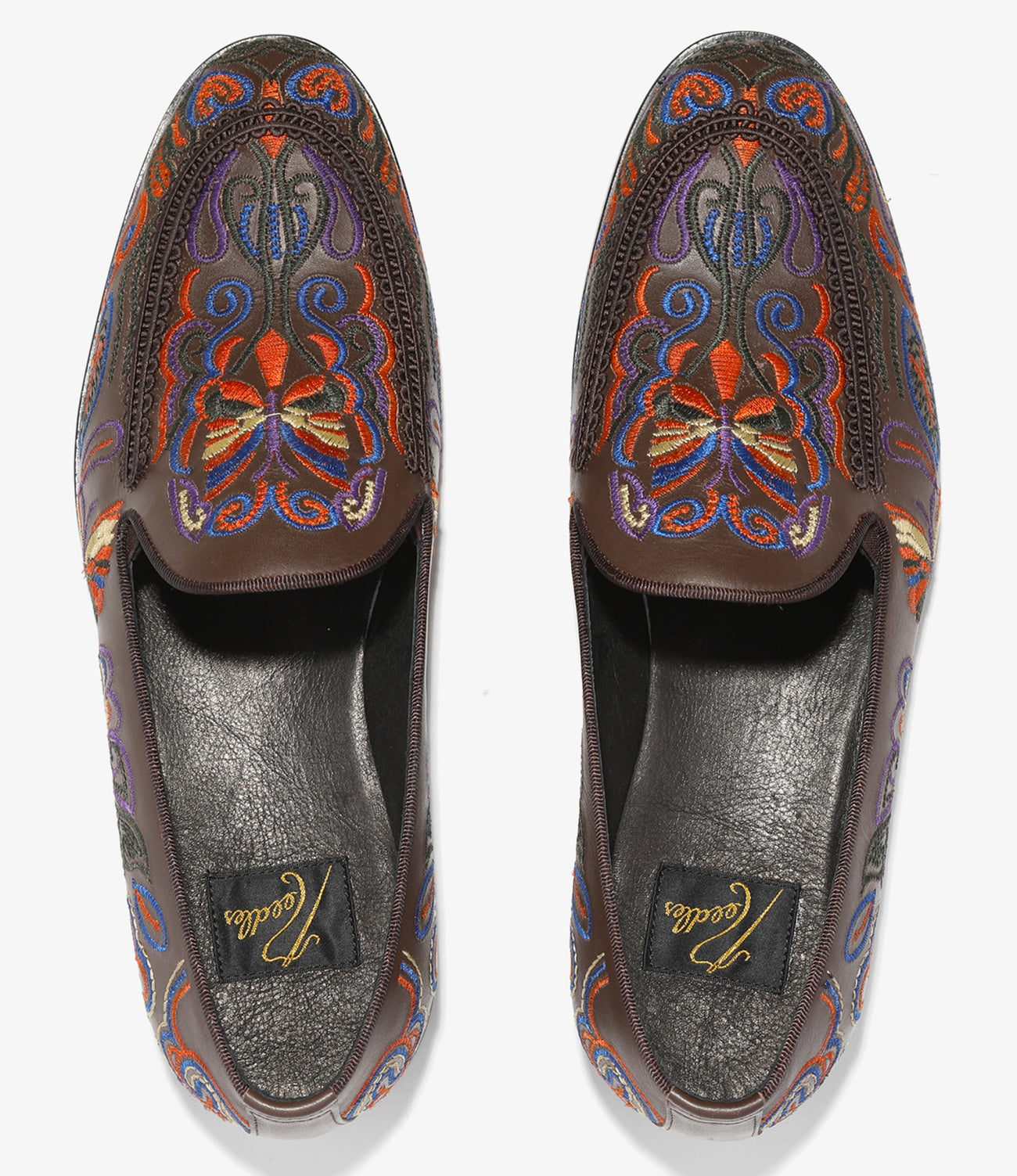 Papillon Emb. Leather Slip-On – NEPENTHES ONLINE STORE